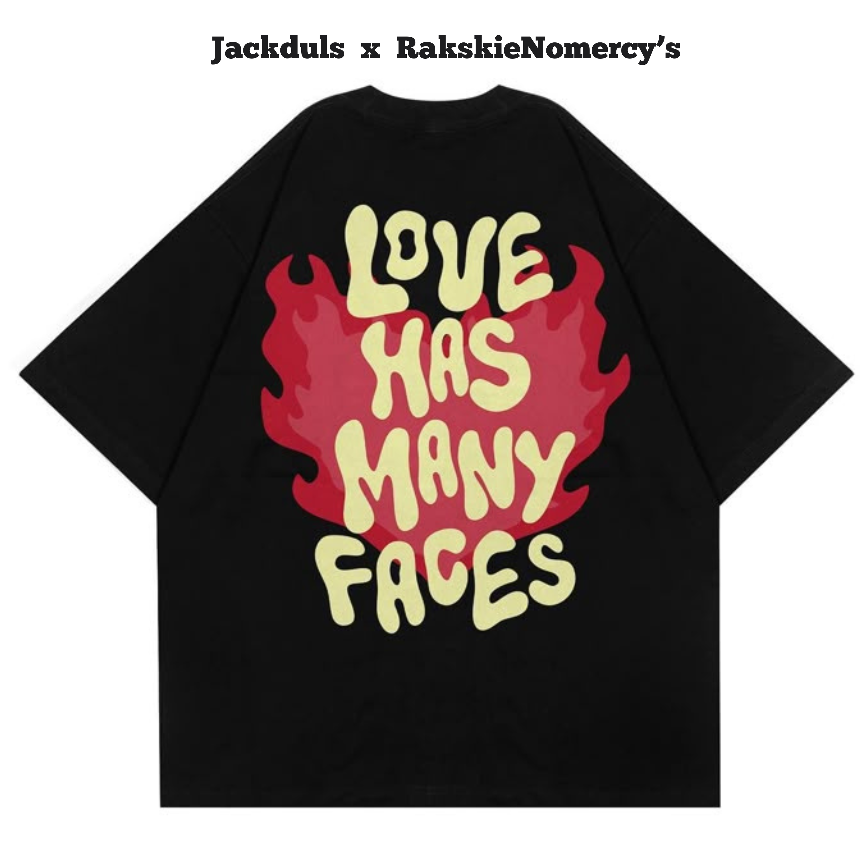 Tshirt Lovesomeone Black